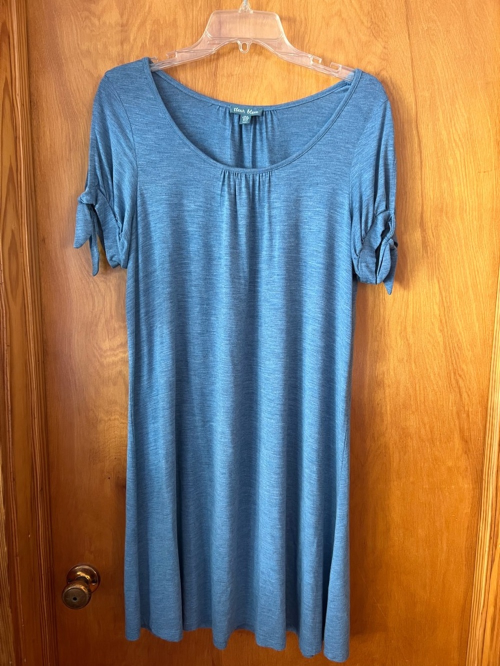 Fleur Bleue size medium short sleeve T-shirt loose A-line dress